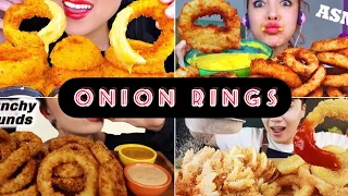 ASMR EATING | MUKBANG COMPILATION | Mukbang onion rings