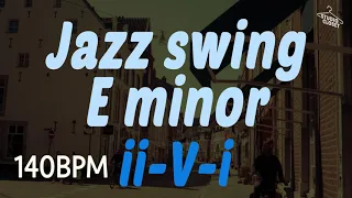 [BackingTrack] Jazz Swing ii-V-i E minor BPM140