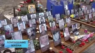 Remembering Maidan: Ukraine commemorates victims of Euromaidan violence on two-year anniversary