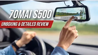 70mai S500 Mirror Dashcam REVIEW | Starvis 2, Dual HDR, Touchscreen, Voice Control | TravelTech