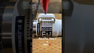 Laser engraving a Yeti from our last giveaway. Squijig.com We build tools and more.. 📐