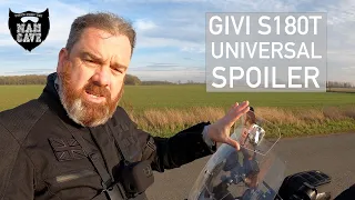 GIVI Universal Spoiler - Does it cure windscreen buffeting?