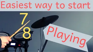 HOW TO PLAY 7/8 ON DRUMS - ODD TIME SIGNATURE DRUM LESSON - seven eight odd time made easy