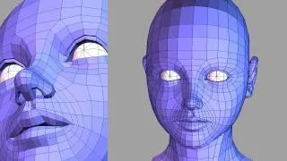 Human Head Modeling : Slow Reproduction Version