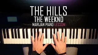 How To Play: The Weeknd - The Hills | Piano Tutorial Lesson + Sheets