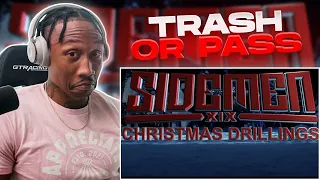 TRASH or PASS! Sidemen ft JME ( Christmas Drillings ) [REACTION!!!]