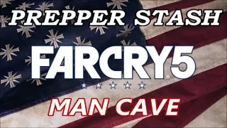 Far Cry 5 - "Man Cave" - Prepper Stash Guide (3 Perk Magazines)