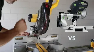 Festool Kapex vs Dewalt Mitre Saw