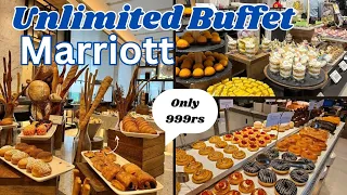 5 Star Unlimited Buffet Veg+Nonveg at Rs 999 Only at Fairfield Marriott Mumbai international Airport