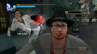 Yakuza 0 - Vs Mr. Shakedown with only Brawler Style