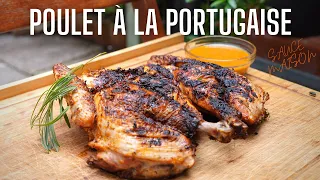 POULET GRILLÉ À LA PORTUGAISE AU BARBECUE -- FOOD IS LOVE