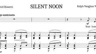 Silent Noon (E-flat Major), Ralph Vaughan Williams, Piano Accompaniment.