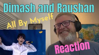 Reaction to Dimash and Raushan singing All by Myself