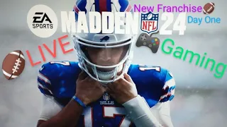 🎮 Madden 24 NFL DRAFT New Franchise Day 1🏈