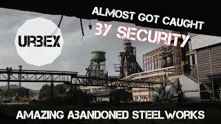 Hiding From SECURITY in an AMAZING abandoned factory | Urbex gone wrong