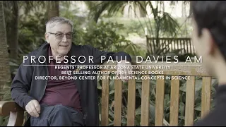 Paul Davies talks science with Ben Rossdeutscher 37 min video