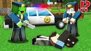 How Mikey and JJ Became POLICE and CAUGHT BANDIT ? - Minecraft (Maizen)