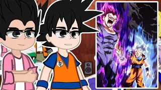 Past Dragon ball react to Future (Part 1) || Tiktok || Gacha React