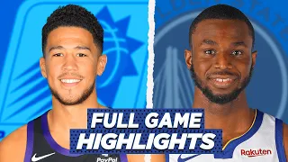 SUNS vs GS WARRIORS FULL GAME HIGHLIGHTS | 2021 NBA SEASON