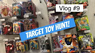 Vlog #9 Target Toy Hunt: Power Rangers Dino Fury Finds! GI Joe Restocks! WWE, AEW, TMNT, Star Wars!