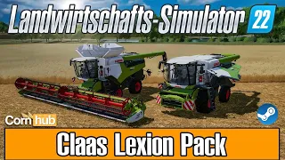 LS22 Mods - Claas Lexion Pack - LS22 Modvorstellung