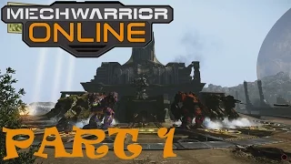 LET THE BATTLE BEGIN | MechWarrior Online Gameplay/ Lat's Play | Part 1