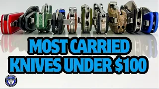 Top 10 MOST CARRIED Pocket Knives Under $100