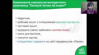 Вебінар-презентація нового підручника "Німецька мова. 7(7) клас"