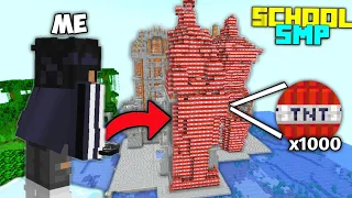 I Destroyed The OWNER's Kingdom in The WAR on My SCHOOL's Minecraft SMP (Part 9)