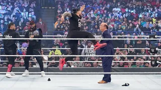 ROMAN REIGNS FIRES PAUL HEYMAN WWE SMACKDOWN FULL SEGMENT