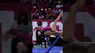 Kat LeVasseur near perfect beam 9.975 || February 6, 2022