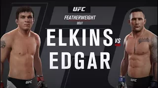 EA Sports UFC 2 Ranked Match: Elkins v Edgar