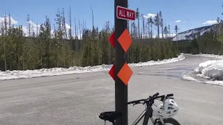 Bicycling Yellowstone National Park