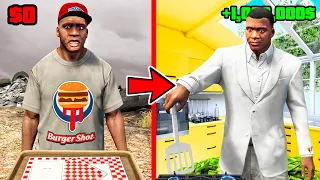 RESTAURANTE de 1$ vs 1,000,000$ en GTA 5!