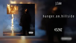 J. Cole - h u n g e r. o n. h i l l s i d e (with Bas & James Fauntleroy) (432HZ)