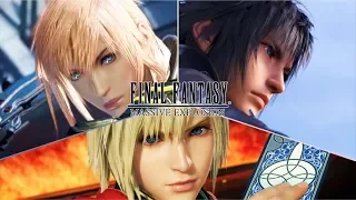 Final Fantasy Lightning & Noctis & Ace - Massive Explosion