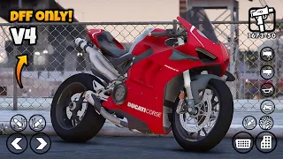 [1MB] Ducati Panigale V4 [DFF Only] Bike Mod For GTA San Andreas Android | Modding Master
