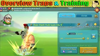 Overview My Traps & Training 🌹 | Lords Mobile 9DS