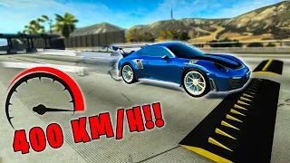 SUPERRYCHLÉ AUTO vs PROBODNUTÉ PNEU! (BeamNG experimenty)