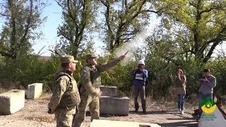 КПВВ "Золоте". Відведення сторін