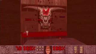 Doom II - Map30: Icon of Sin - Pistol Start (UV, 100% Kills/Secrets)