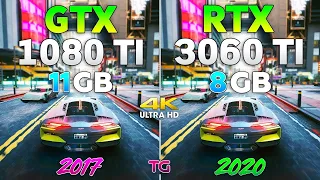 GTX 1080Ti vs RTX 3060Ti Test in 10 Games