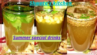 Mint jaljeera| Masala Shikanji | शिकंजी | Masala Soda | lemonade | easy summer refreshing drinks |