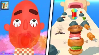 Sandwich Runner |Slap And Run😄 -All Level Gameplay Walkthrough iOS,Android