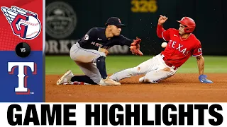 Guardians vs. Ranger Game Highlights (9/23/22) | MLB Highlights