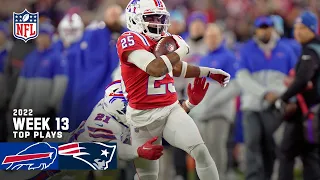 New England Patriots Top Plays vs. Buffalo Bills | 2022 Regular Season Week 13