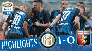 Inter - Genoa - 1-0- Highlights - Giornata 6 - Serie A TIM 2017/18