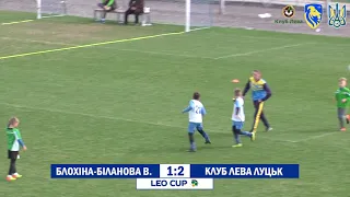 «Блохіна-Біланова» Вінниця - «Клуб Лева» Луцьк (LeoCup 2021, Огляд матчу)