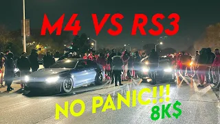 MODDED RS3 VS MODDED M4!!!THINGS GET REAL SPICY👮🏻‍♂️