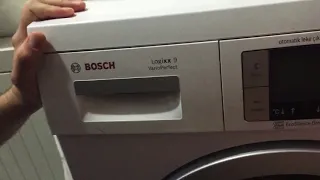 Bosch logixx9 -logixx8  çamaşır makinesi kapağı açılmıyor